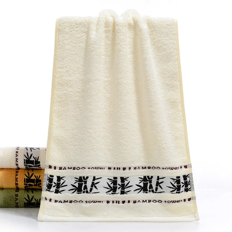 2-Piece Bamboo Fiber Towel Set