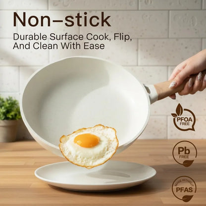 22-Piece Ceramic Nonstick Cookware Set