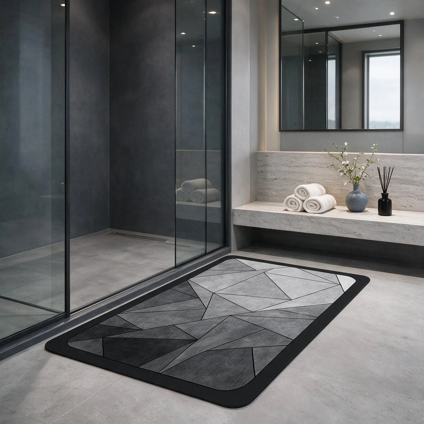 Quick-Dry Diatomaceous Earth Bath Mat