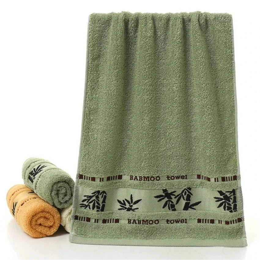 2-Piece Bamboo Fiber Towel Set