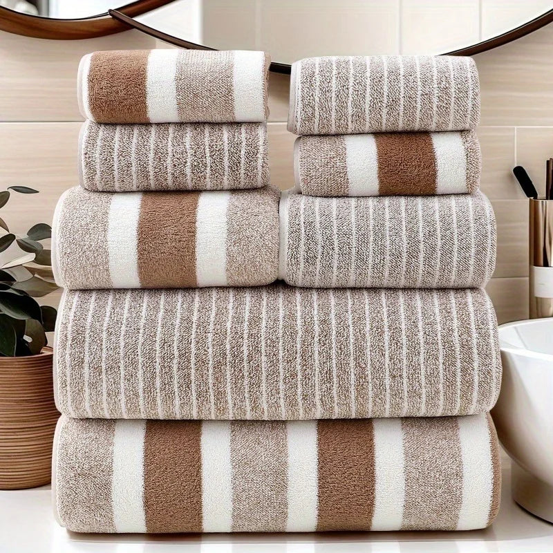 8-Piece Quick-Dry Towel Set
