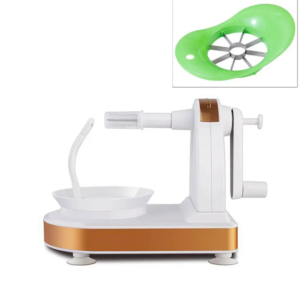 Hand-Cranked Apple and Potato Peeler