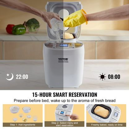 15-in-1 Automatic Bread Maker