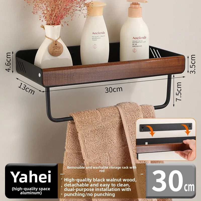 Aluminum Bathroom Storage Shelf