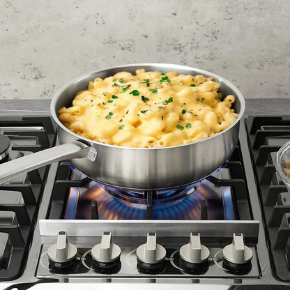 10-Piece Stainless Steel Cookware Set