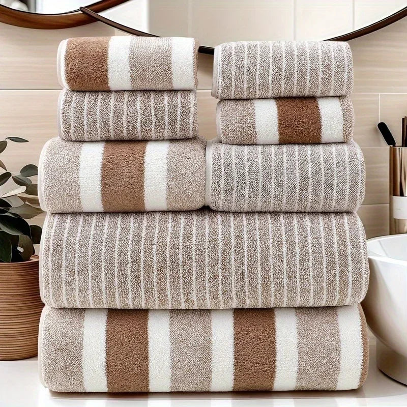 8-Piece Quick-Dry Towel Set