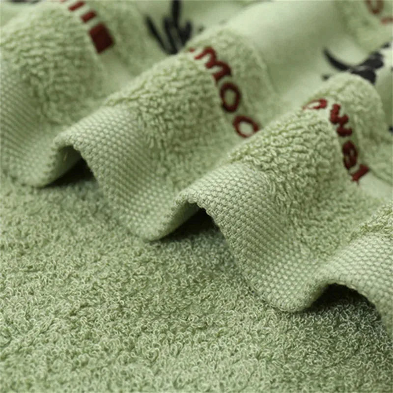 2-Piece Bamboo Fiber Towel Set