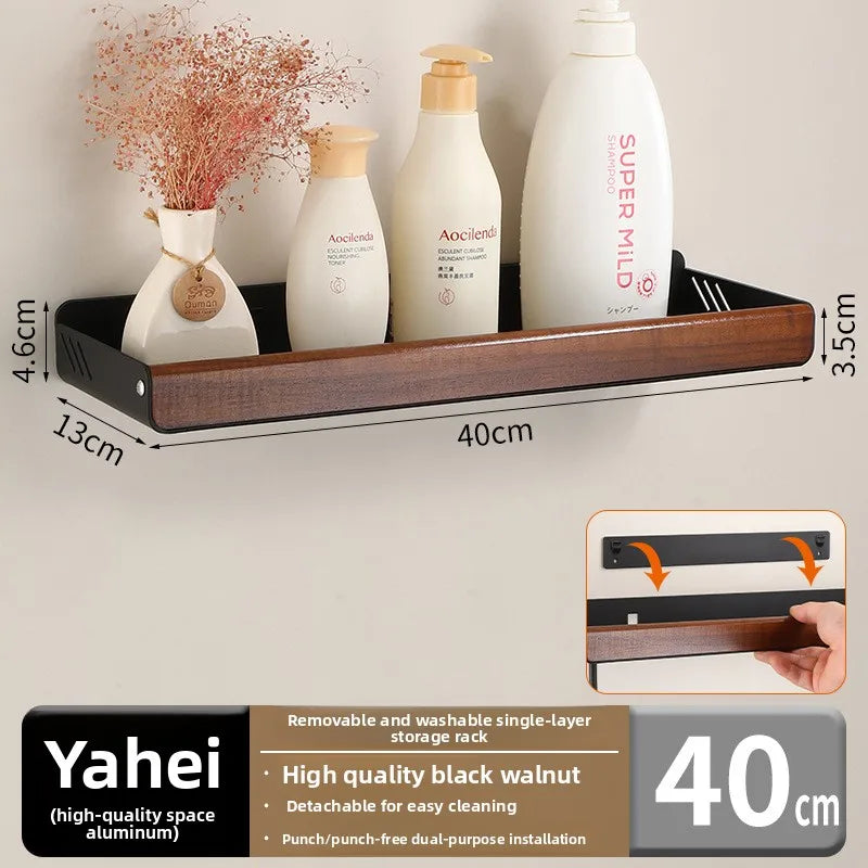Aluminum Bathroom Storage Shelf