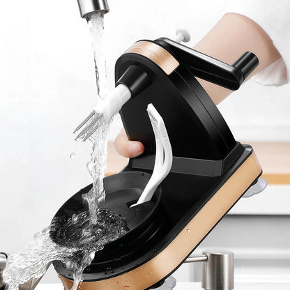 Hand-Cranked Apple and Potato Peeler