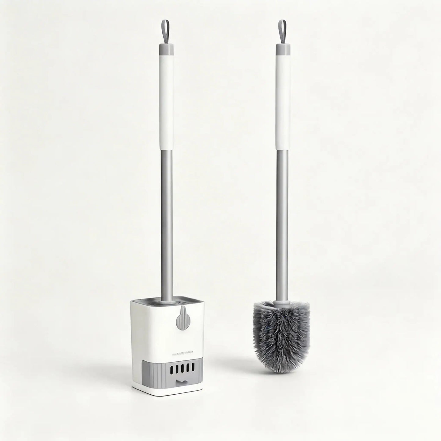 Wall-Mounted Toilet Brush and Holder Set