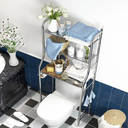 Freestanding Over-the-Toilet Storage Shelf