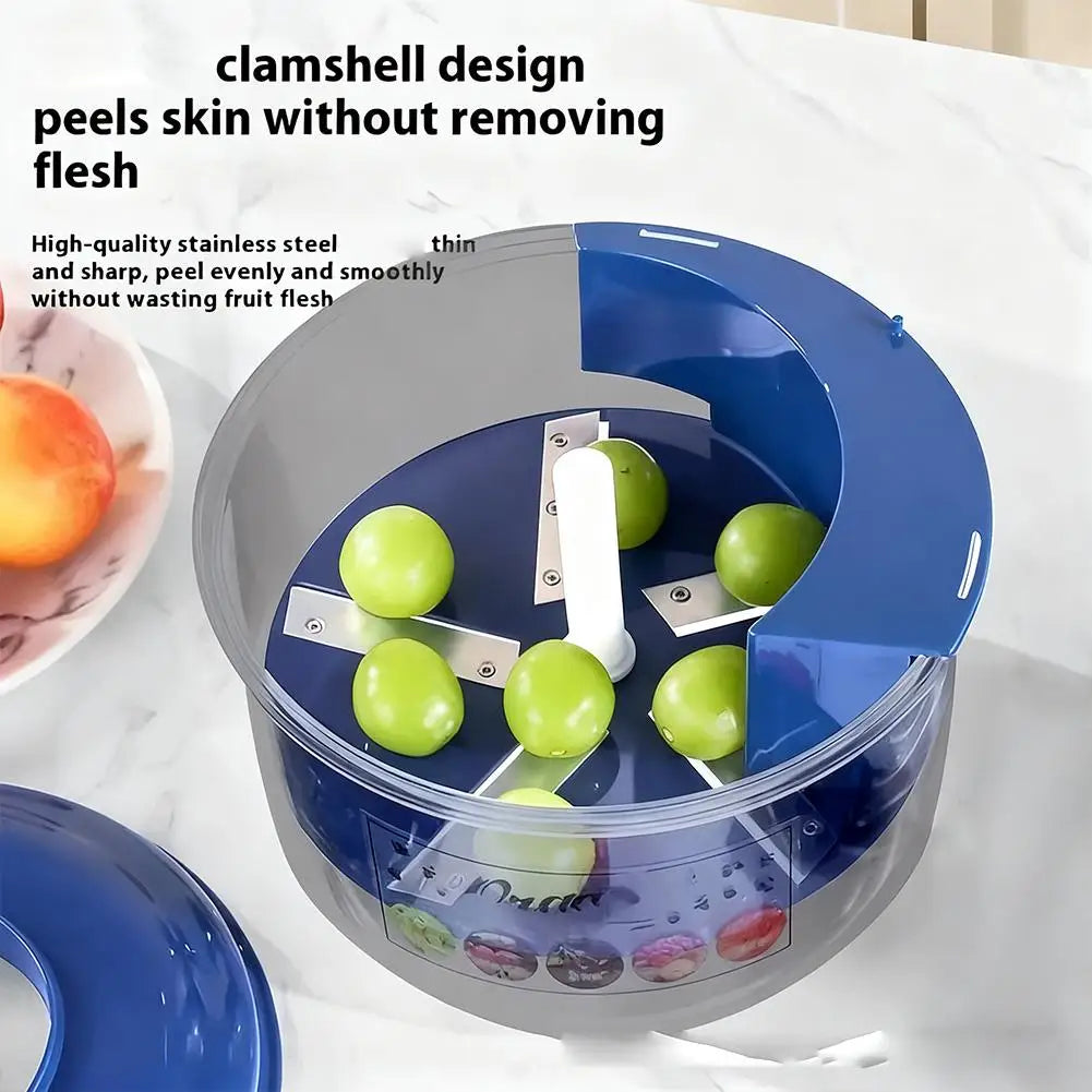 Automatic Fruit and Garlic Peeler