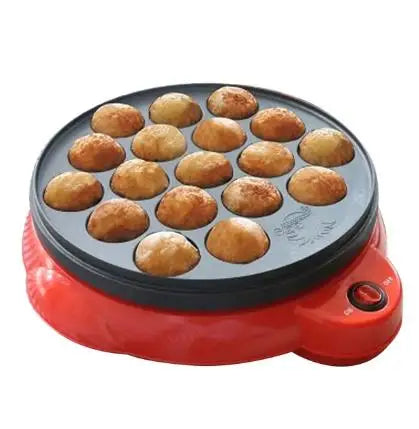 220V Chibi Maruko Baking Machine Household Electric Takoyaki Maker Octopus Balls Grill Pan Professional Cooking Tools cake maker
