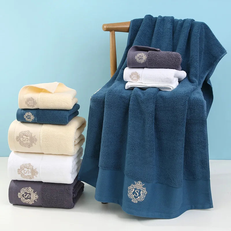 Cotton Hand and Bath Towel Set