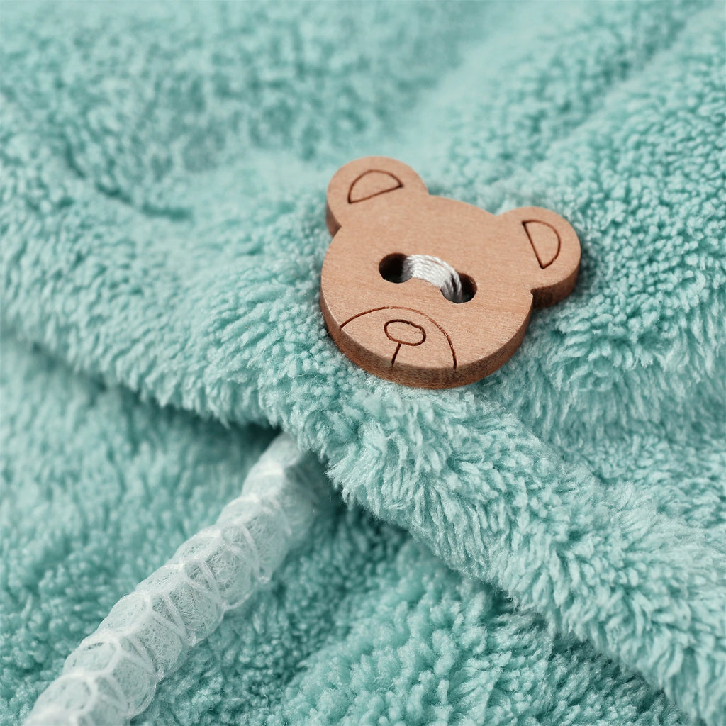 Set of 4 Quick-Dry Hair Towels