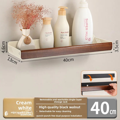 Aluminum Bathroom Storage Shelf