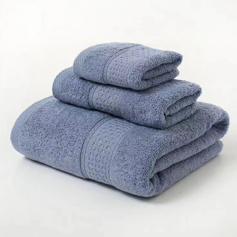 3-Piece Luxury Cotton Towel Set