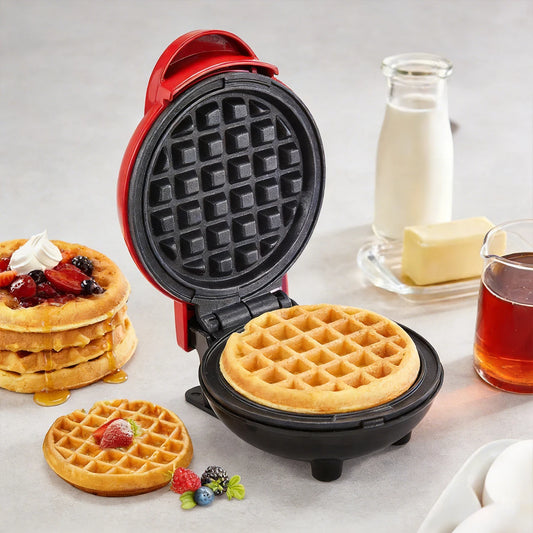 Mini Electric Sandwich and Waffle Maker