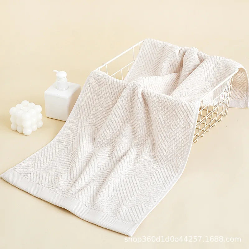 3pcs/set bath towel 70*140 face towel quick dry water-absorbent soft cotton bath towels beige yellow grey green men women kids