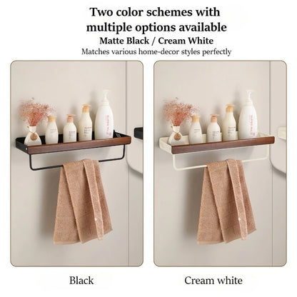 Aluminum Bathroom Storage Shelf