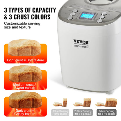 15-in-1 Automatic Bread Maker