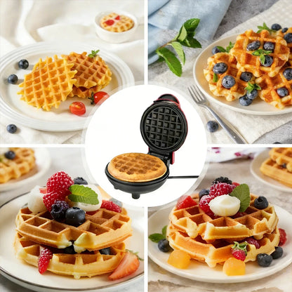 Mini Electric Sandwich and Waffle Maker