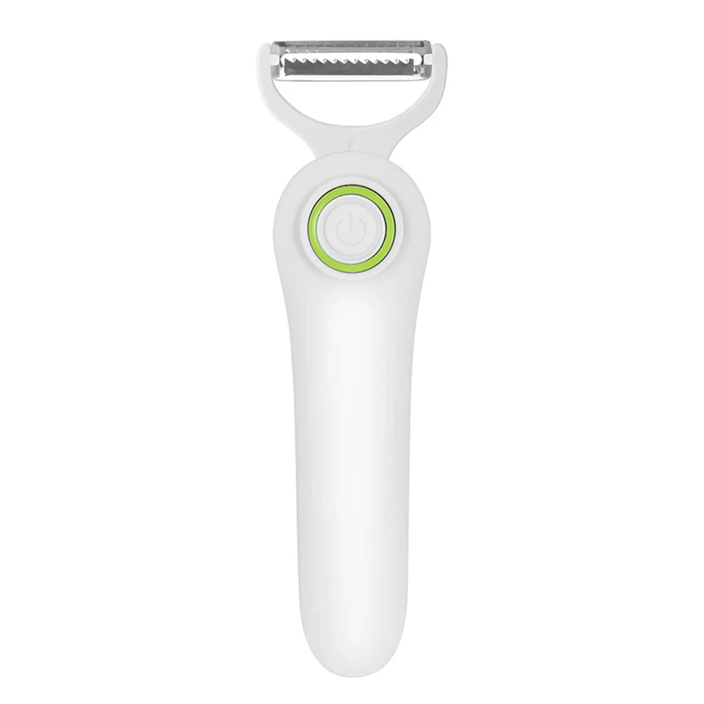 USB Rechargeable Electric Peeler with 3 Heads