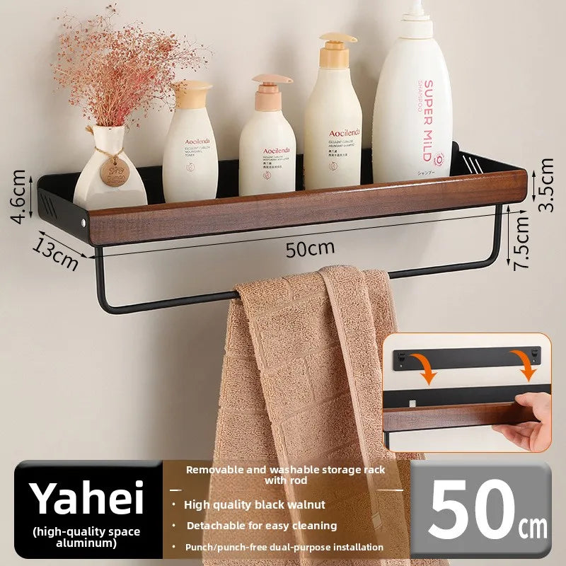 Aluminum Bathroom Storage Shelf