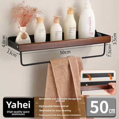Aluminum Bathroom Storage Shelf