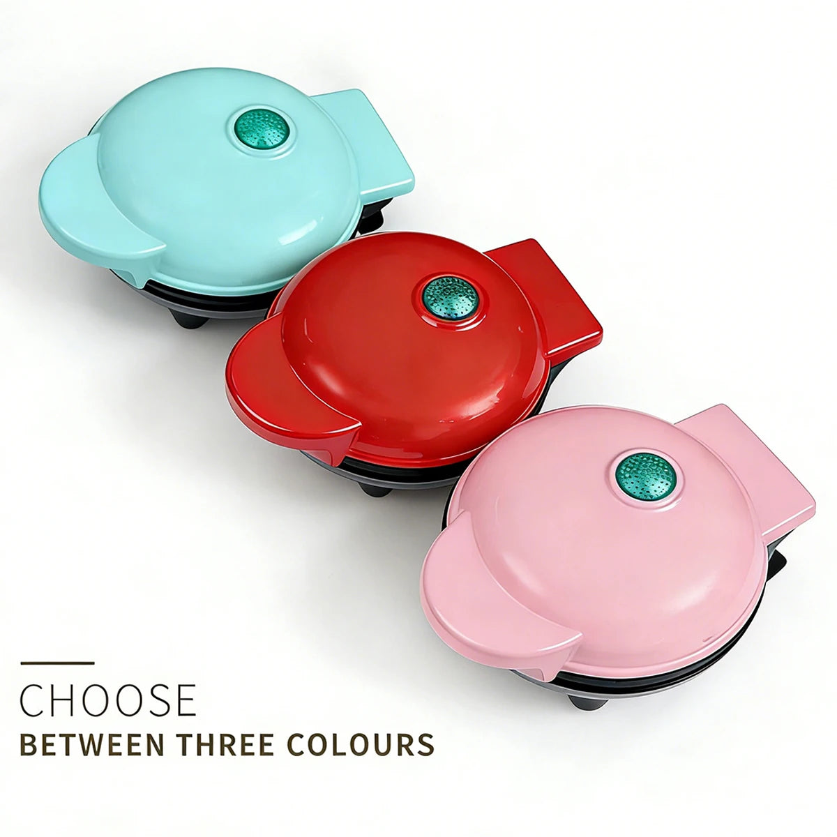Mini Electric Sandwich and Waffle Maker