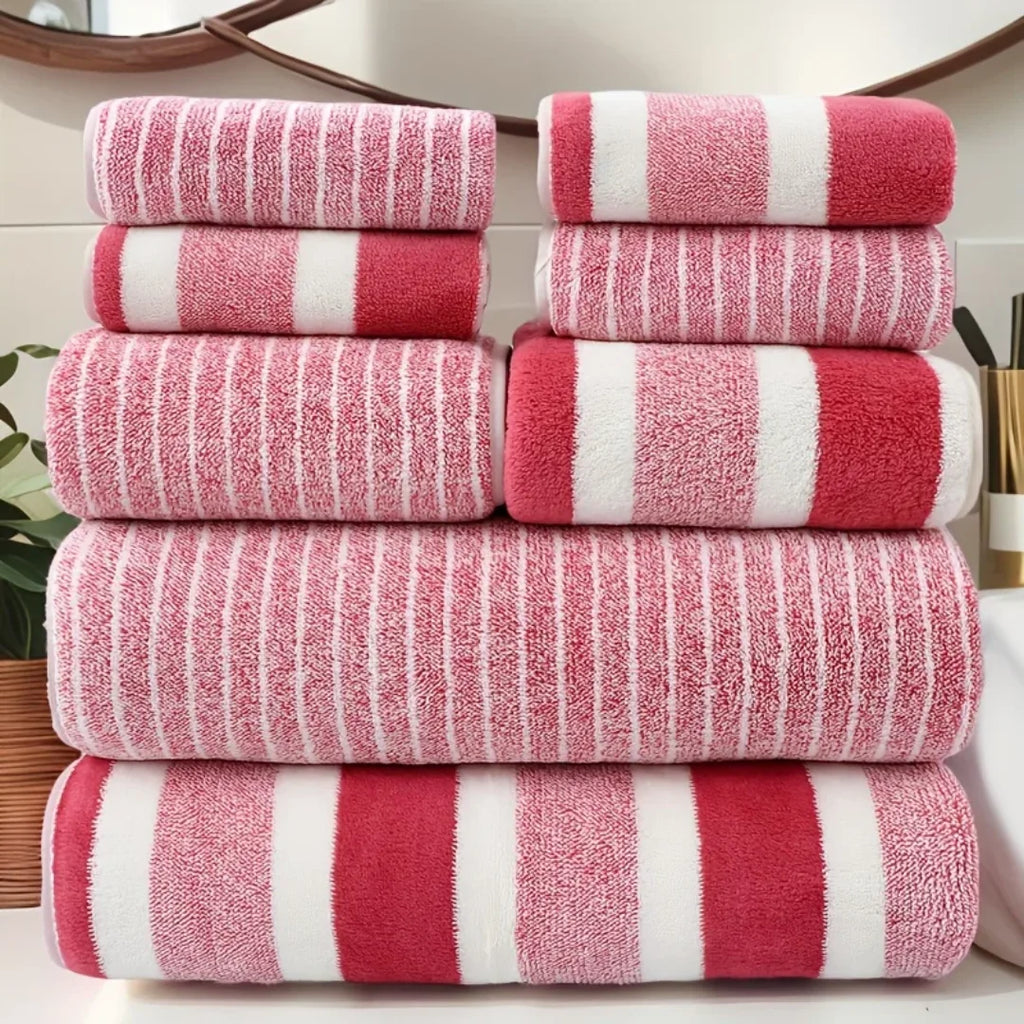 8-Piece Quick-Dry Towel Set
