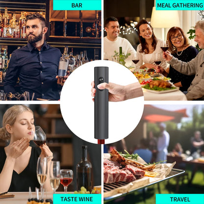 Electric Wine Opener Gift Set
