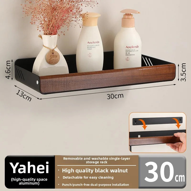 Aluminum Bathroom Storage Shelf