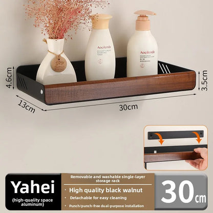 Aluminum Bathroom Storage Shelf