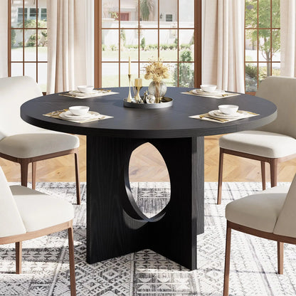 47-Inch Farmhouse Round Dining Table