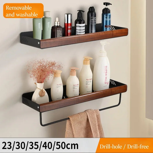 Aluminum Bathroom Storage Shelf