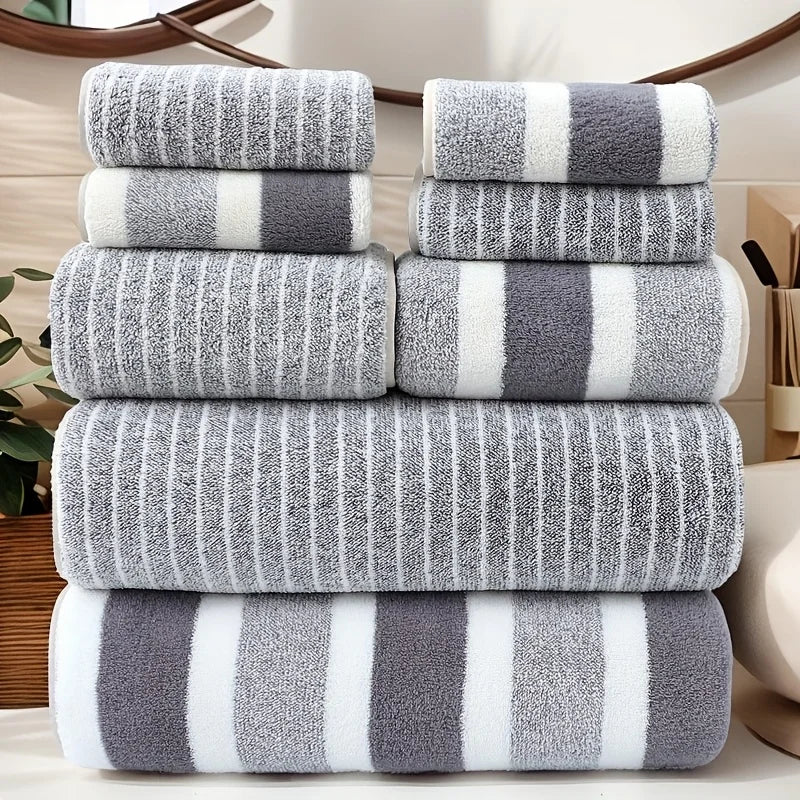 8-Piece Quick-Dry Towel Set