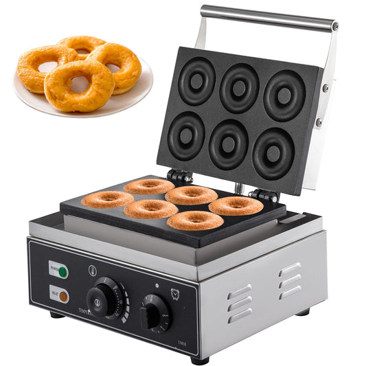 6-Hole Commercial Electric Donut Maker