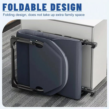 Adjustable Folding Lounge Chair with Side Pocket