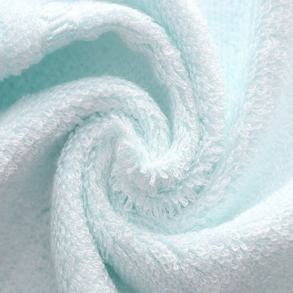 2-Piece Plush Bamboo Fiber Towel Set