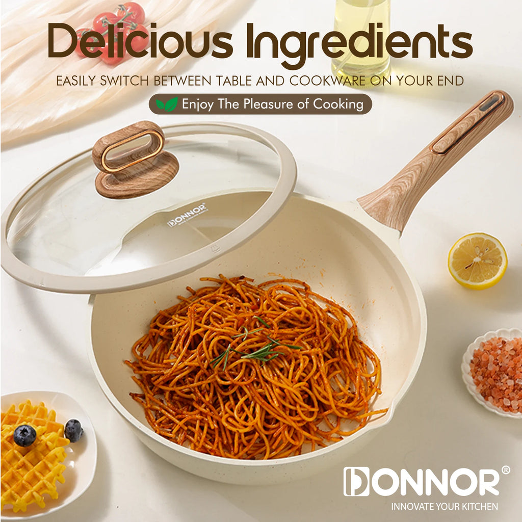 15-Piece Ceramic Nonstick Cookware Set
