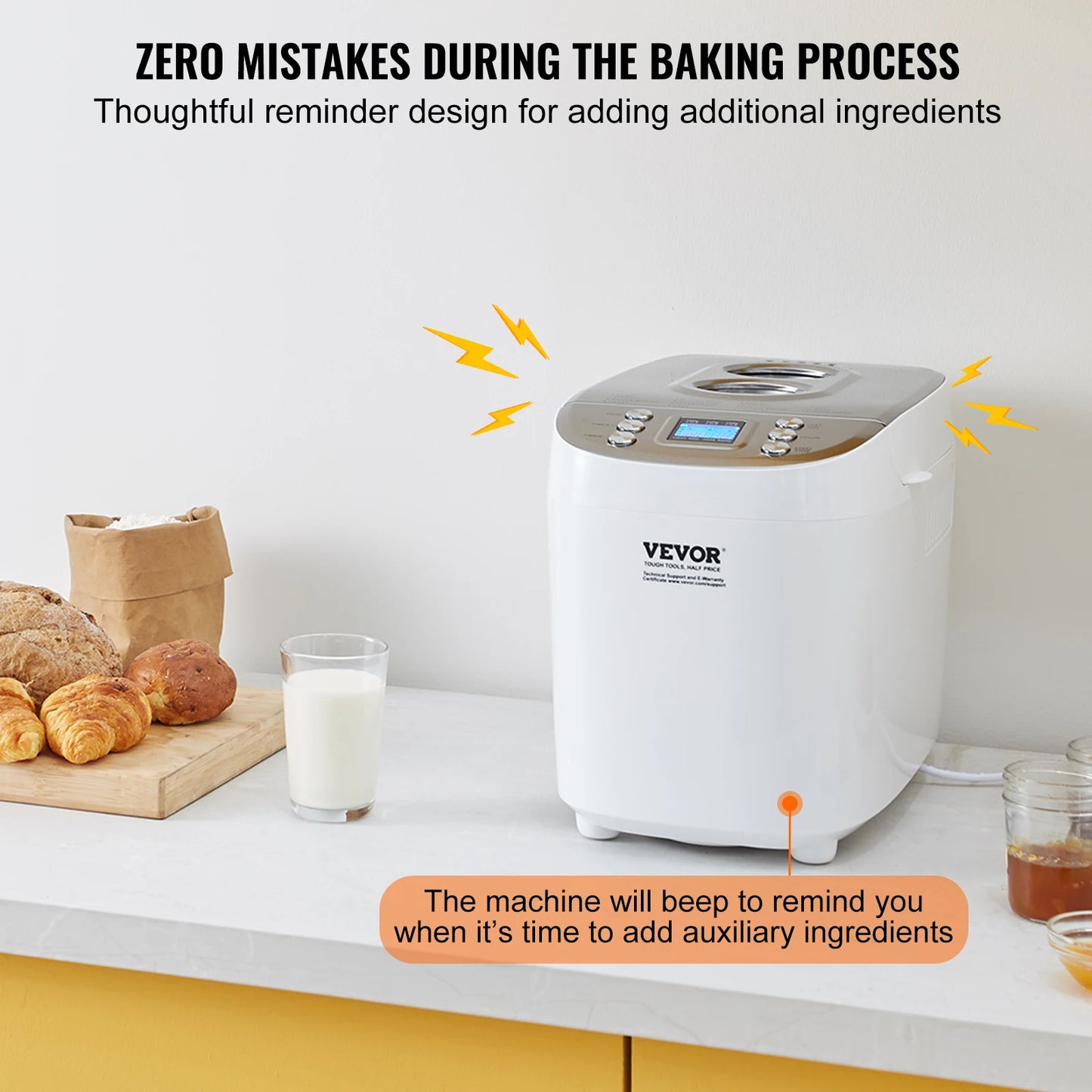 15-in-1 Automatic Bread Maker