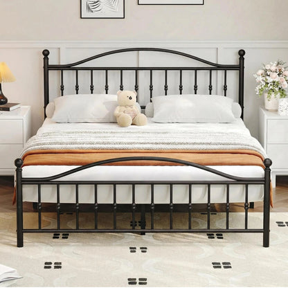 Victorian Metal Platform Bed Frame