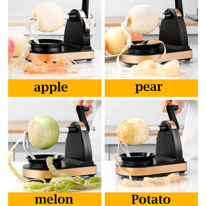 Hand-Cranked Apple and Potato Peeler
