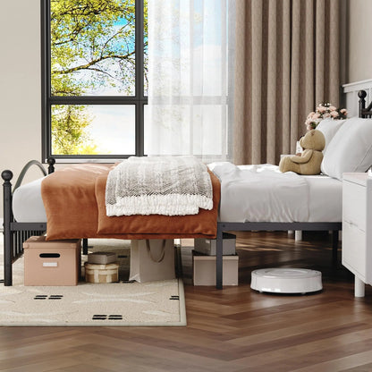 Victorian Metal Platform Bed Frame