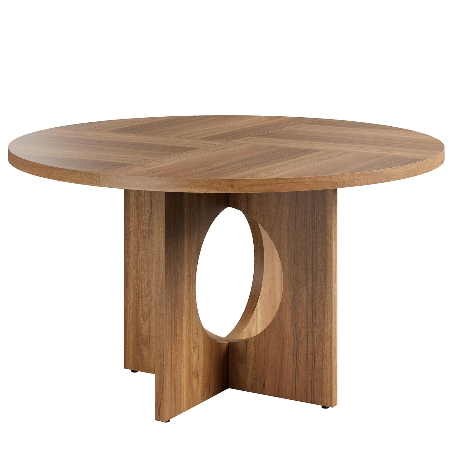 47-Inch Farmhouse Round Dining Table