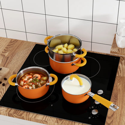 7-Piece Stainless Steel Cookware Set