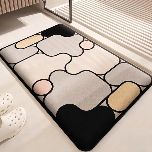 Plush Non-Slip Bathroom Mat