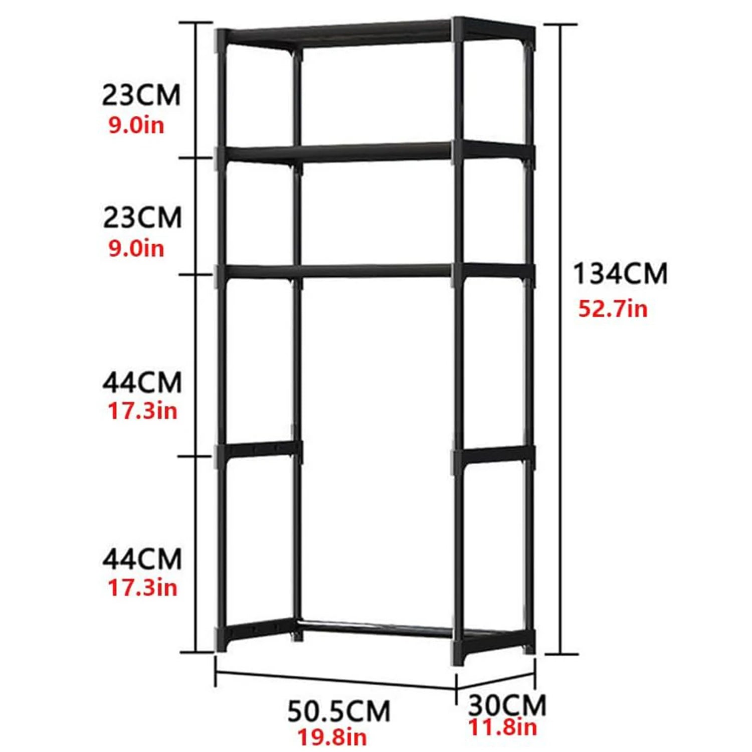 3-Tier Over-the-Toilet Storage Shelf