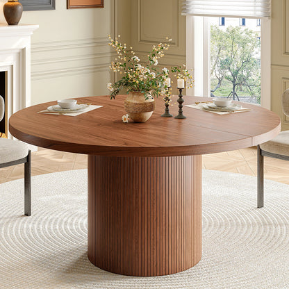 47-Inch Fluted Round Dining Table
